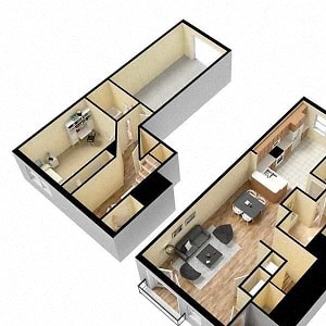 Luxury two bedroom townhome